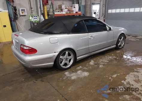 2002 Mercedes-Benz Clk 430 from USA, damaged, VIN WDBLK70G42T115763